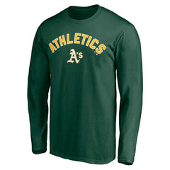 Athletics Personalized Winning Streak Name & Number Long Sleeve T-Shirt | MLB Shop
