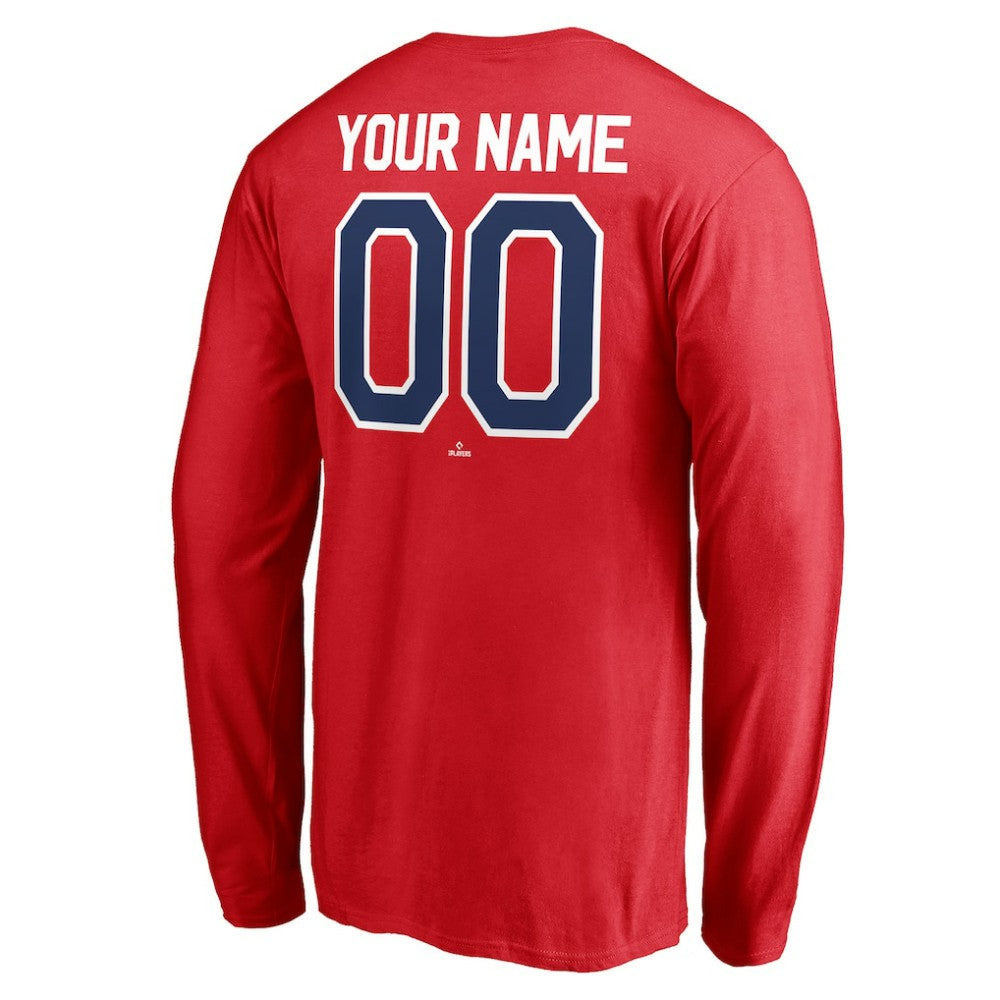 Philadelphia Phillies Personalized Winning Streak Name & Number Long Sleeve T-Shirt | MLB Discount