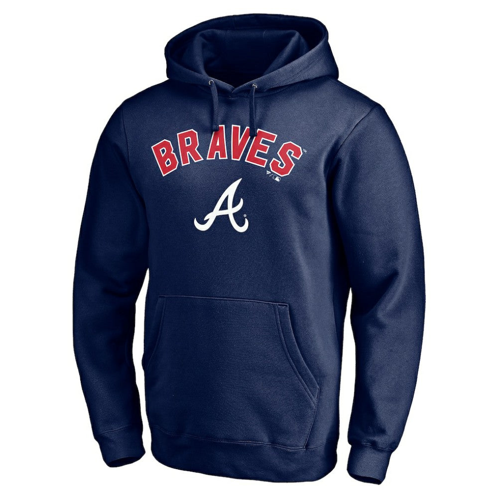 Atlanta Braves Personalized Winning Streak Name & Number Pullover Hoodie | MLB Discount
