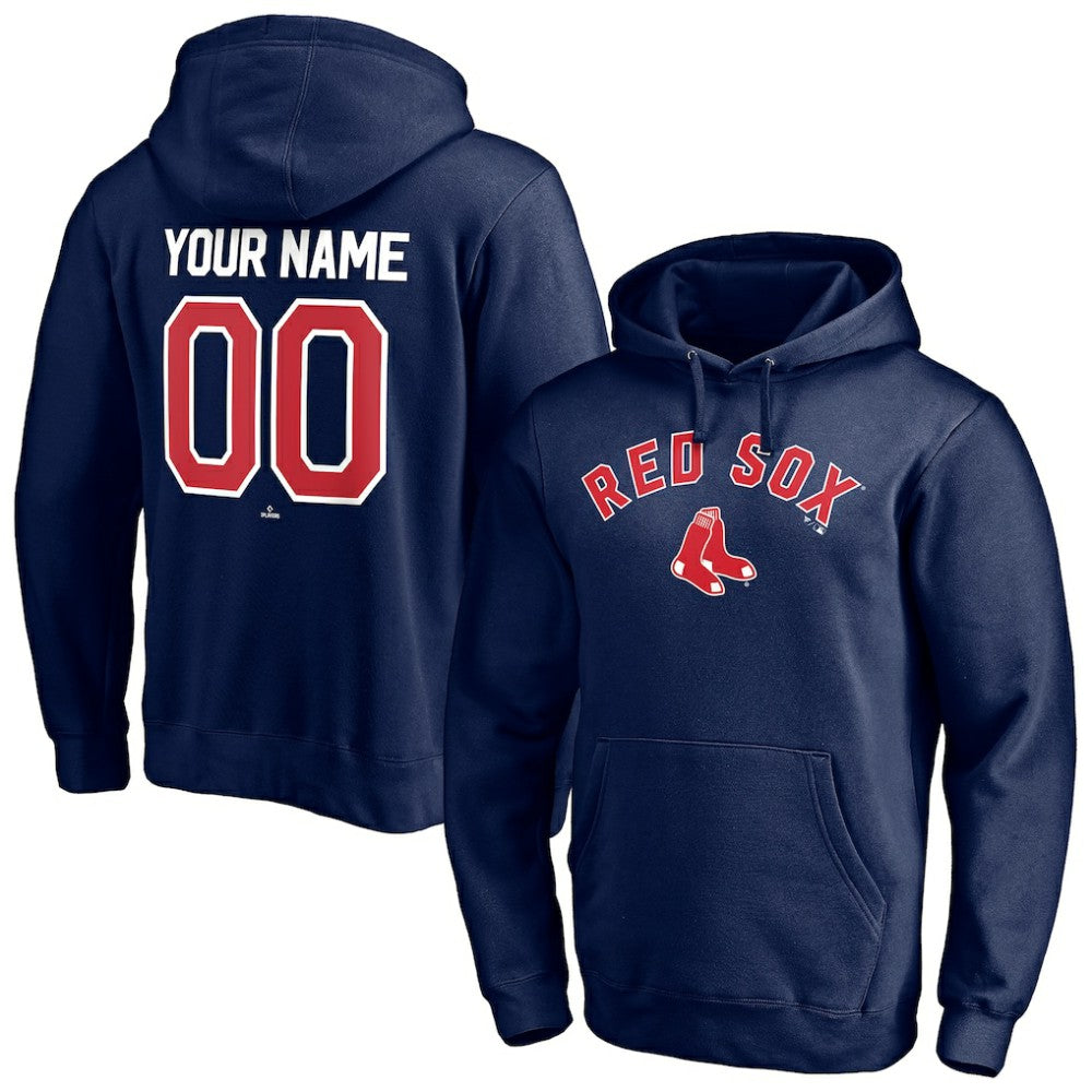 Boston Red Sox Personalized Winning Streak Name & Number Pullover Hoodie | MLB Near me