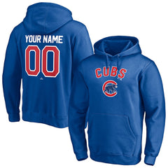 Chicago Cubs Personalized Winning Streak Name & Number Pullover Hoodie | MLB Outlet
