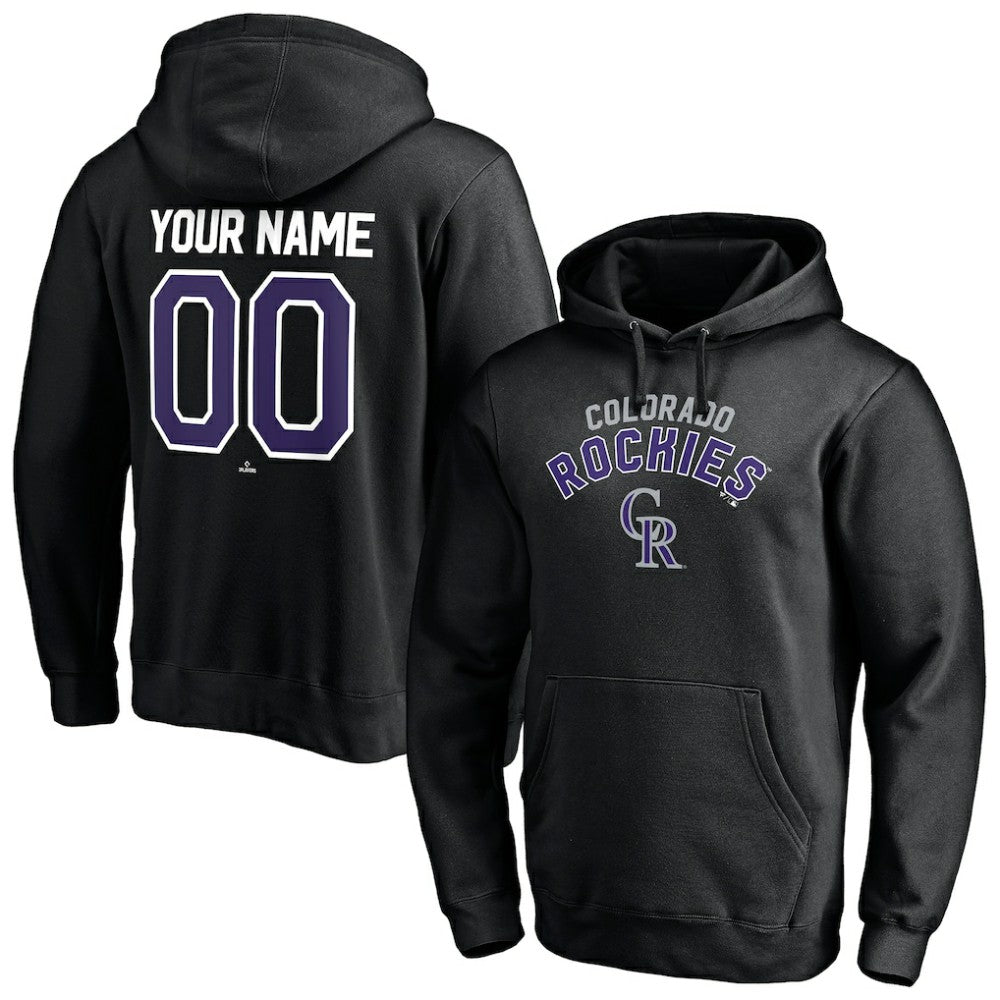 Colorado Rockies Personalized Winning Streak Name & Number Pullover Hoodie | MLB US