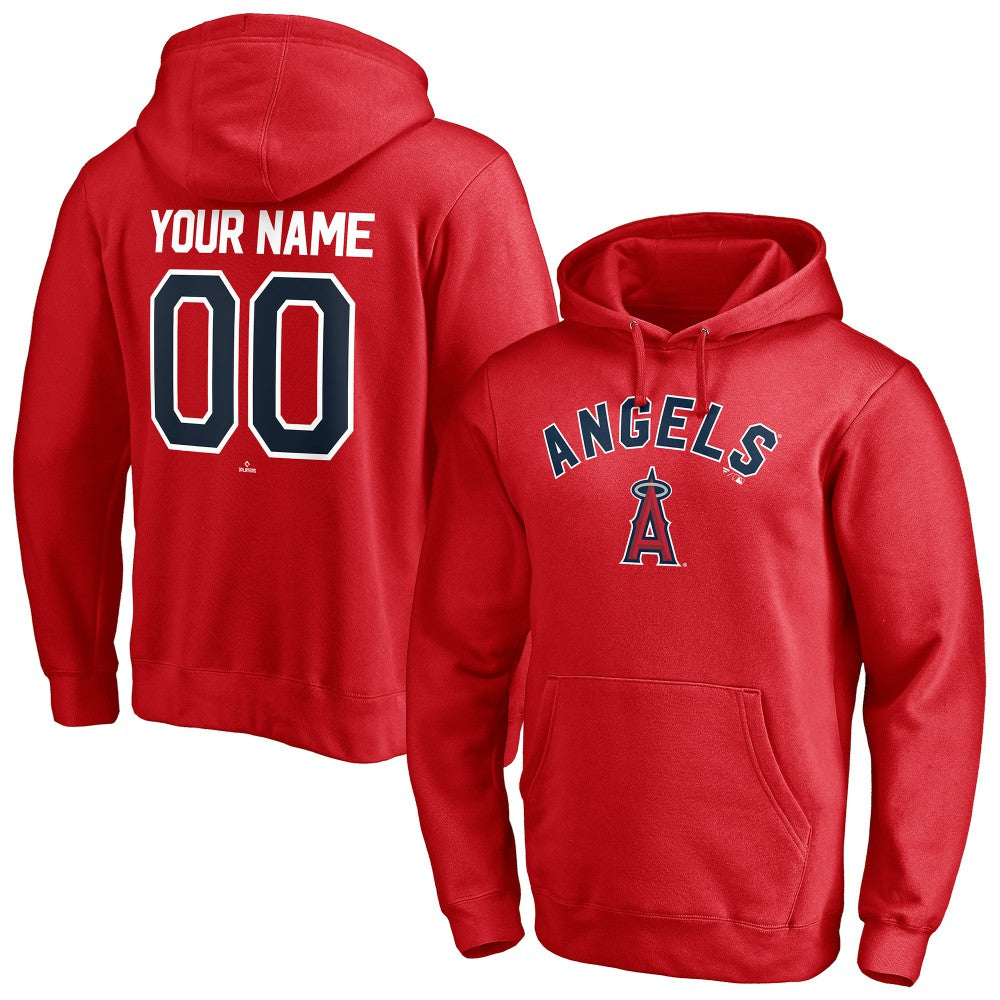 Los Angeles Angels Personalized Winning Streak Name & Number Pullover Hoodie | MLB US