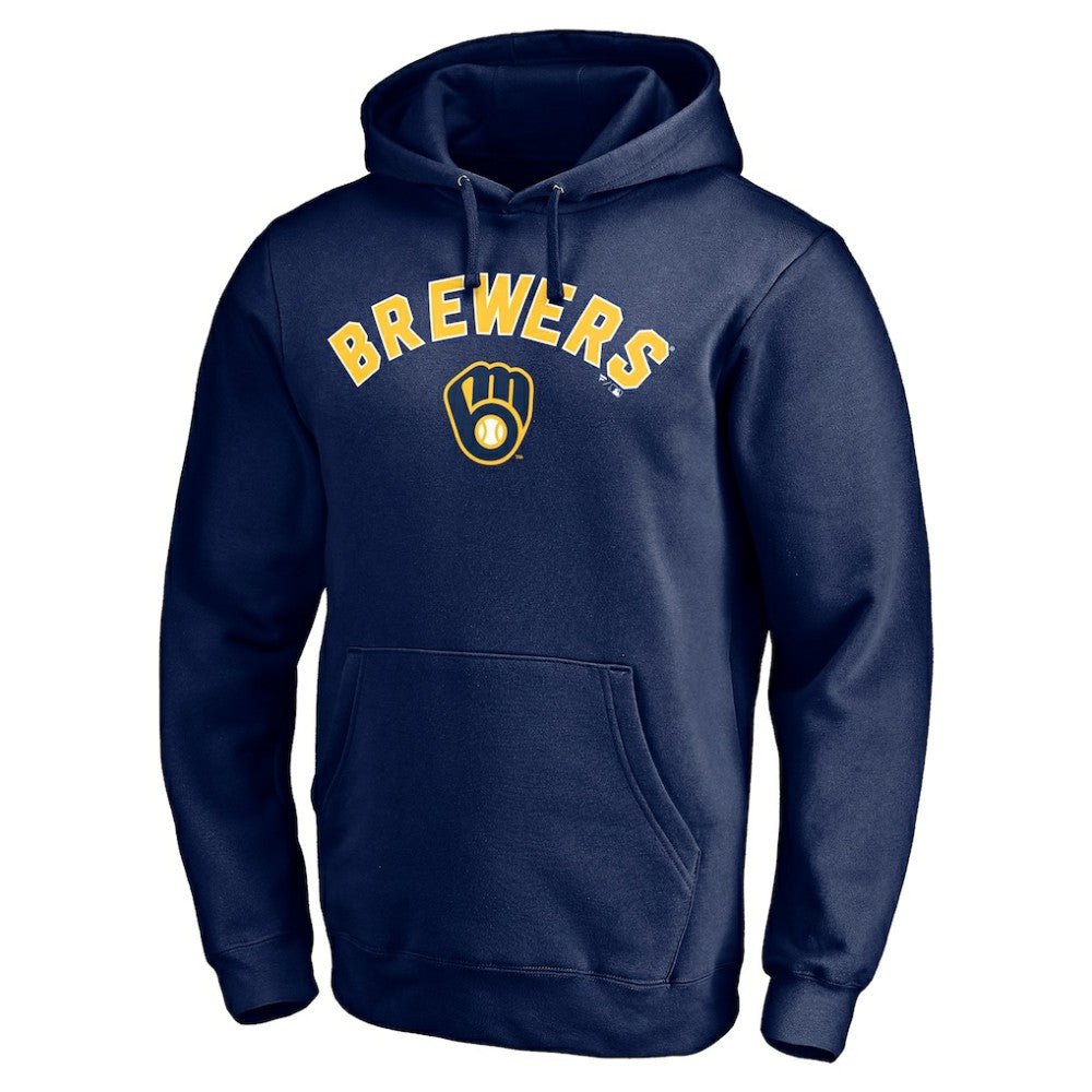 Milwaukee Brewers Personalized Winning Streak Name & Number Pullover Hoodie | MLB US