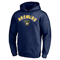 Milwaukee Brewers Personalized Winning Streak Name & Number Pullover Hoodie | MLB US