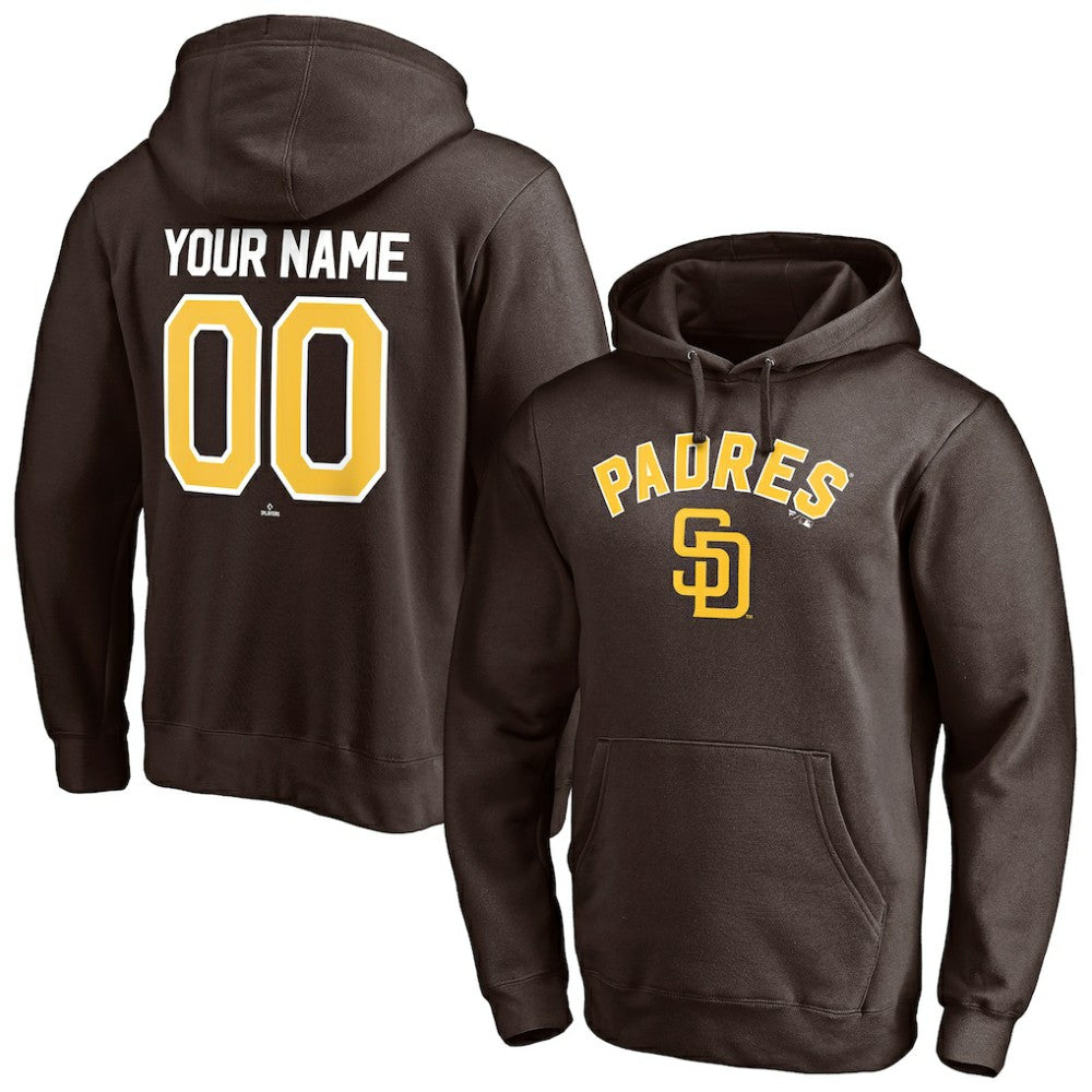 San Diego Padres Personalized Winning Streak Name & Number Pullover Hoodie | MLB Online