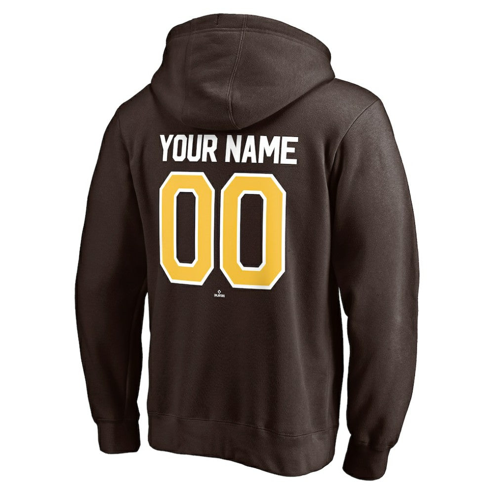 San Diego Padres Personalized Winning Streak Name & Number Pullover Hoodie | MLB Online