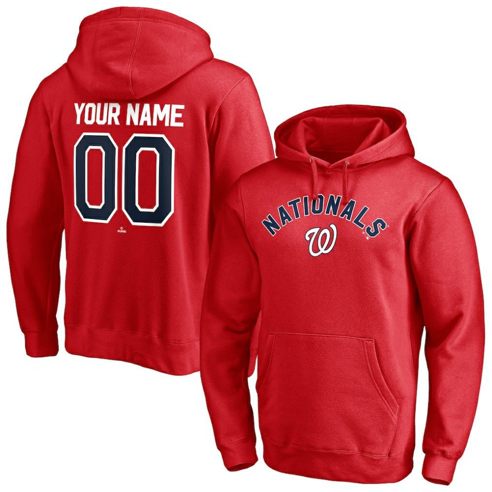 Washington Nationals Personalized Winning Streak Name & Number Pullover Hoodie | MLB Shop