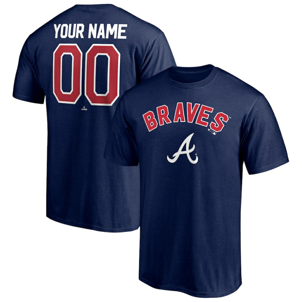 Atlanta Braves Personalized Team Winning Streak Name & Number T-Shirt | MLB Sale