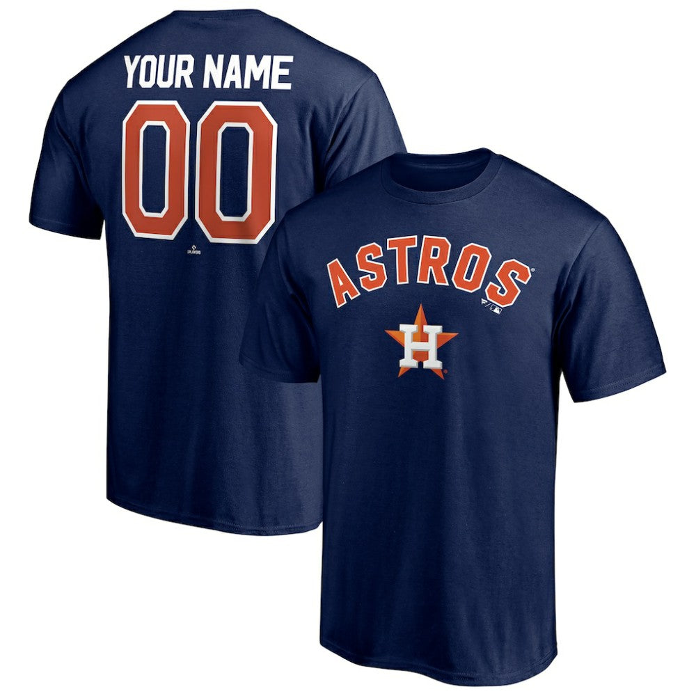 Houston Astros Personalized Team Winning Streak Name & Number T-Shirt | MLB New