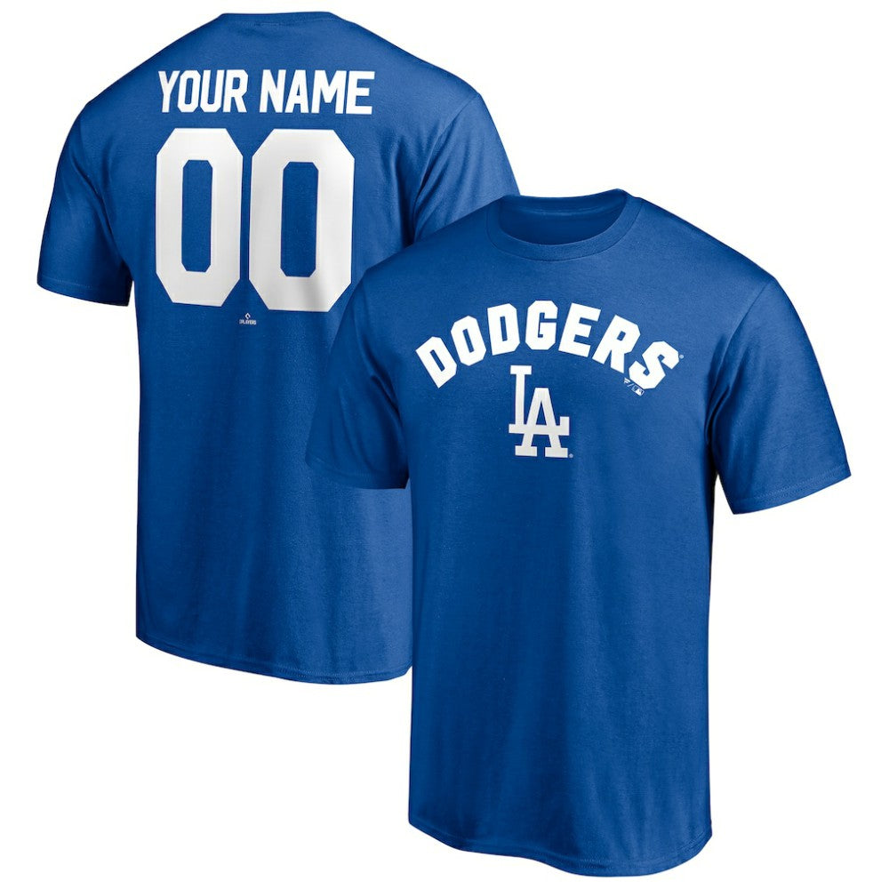 Los Angeles Dodgers Personalized Team Winning Streak Name & Number T-Shirt | MLB Shop