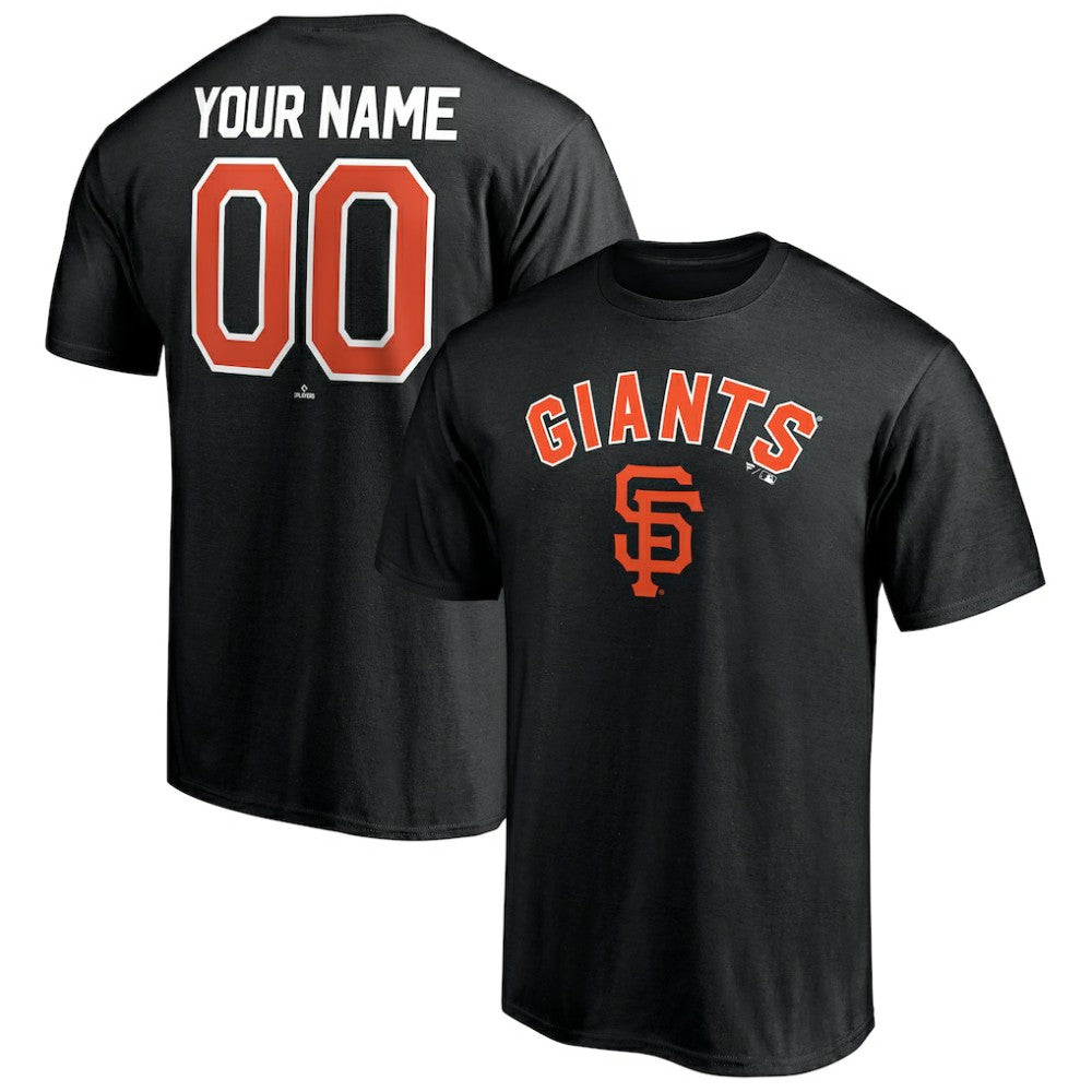 San Francisco Giants Personalized Team Winning Streak Name & Number T-Shirt | MLB Discount