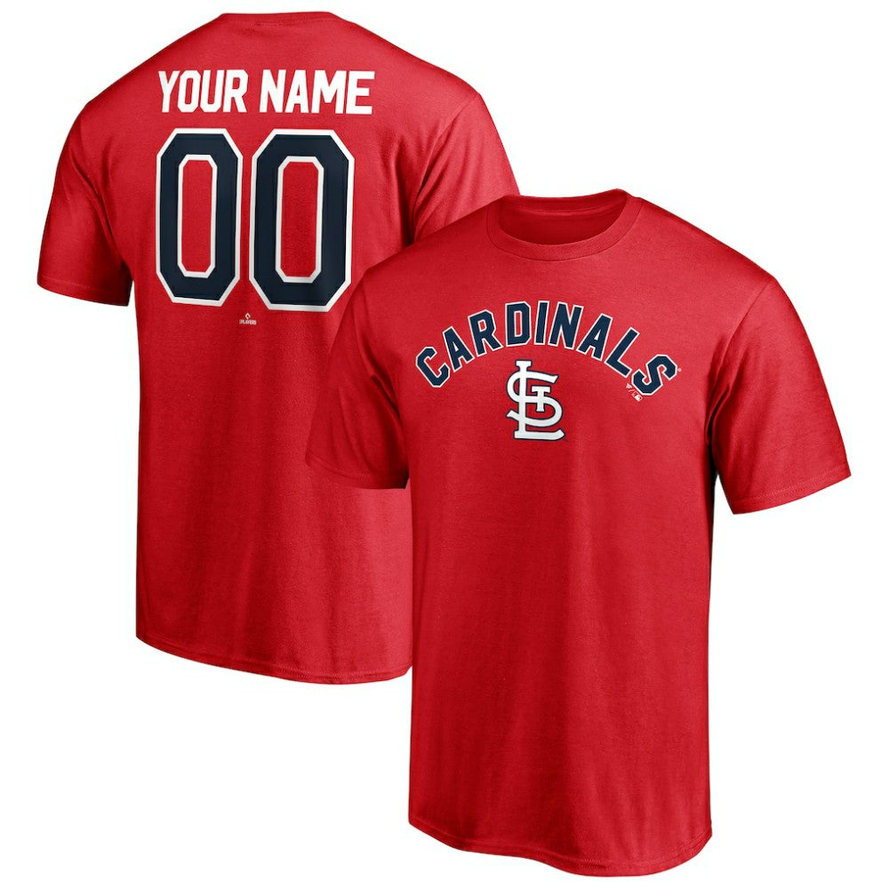 St. Louis Cardinals Personalized Team Winning Streak Name & Number T-Shirt | MLB On Sale