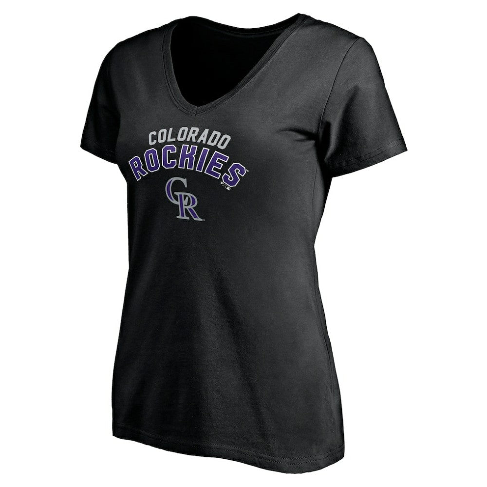 Colorado Rockies Women's Personalized Winning Streak Name & Number V-Neck T-Shirt | MLB Online