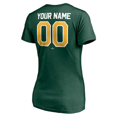 Athletics Women's Personalized Winning Streak Name & Number V-Neck T-Shirt | MLB Sale