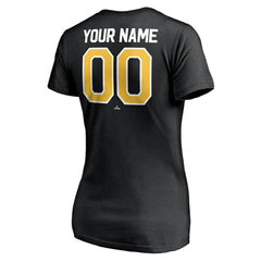 Pittsburgh Pirates Women's Personalized Winning Streak Name & Number V-Neck T-Shirt | MLB Discount