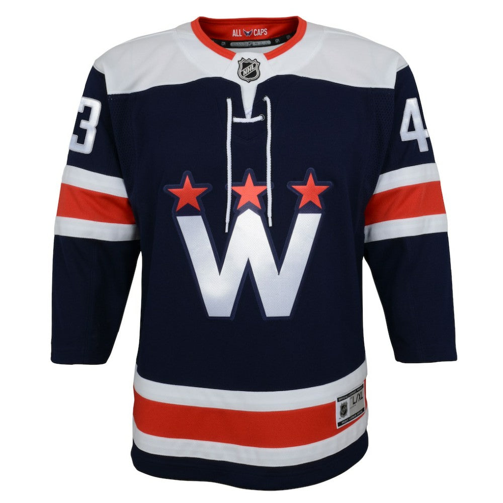 Tom Wilson Washington Capitals Youth 2020/21 Alternate Premier Player Jersey Outlet