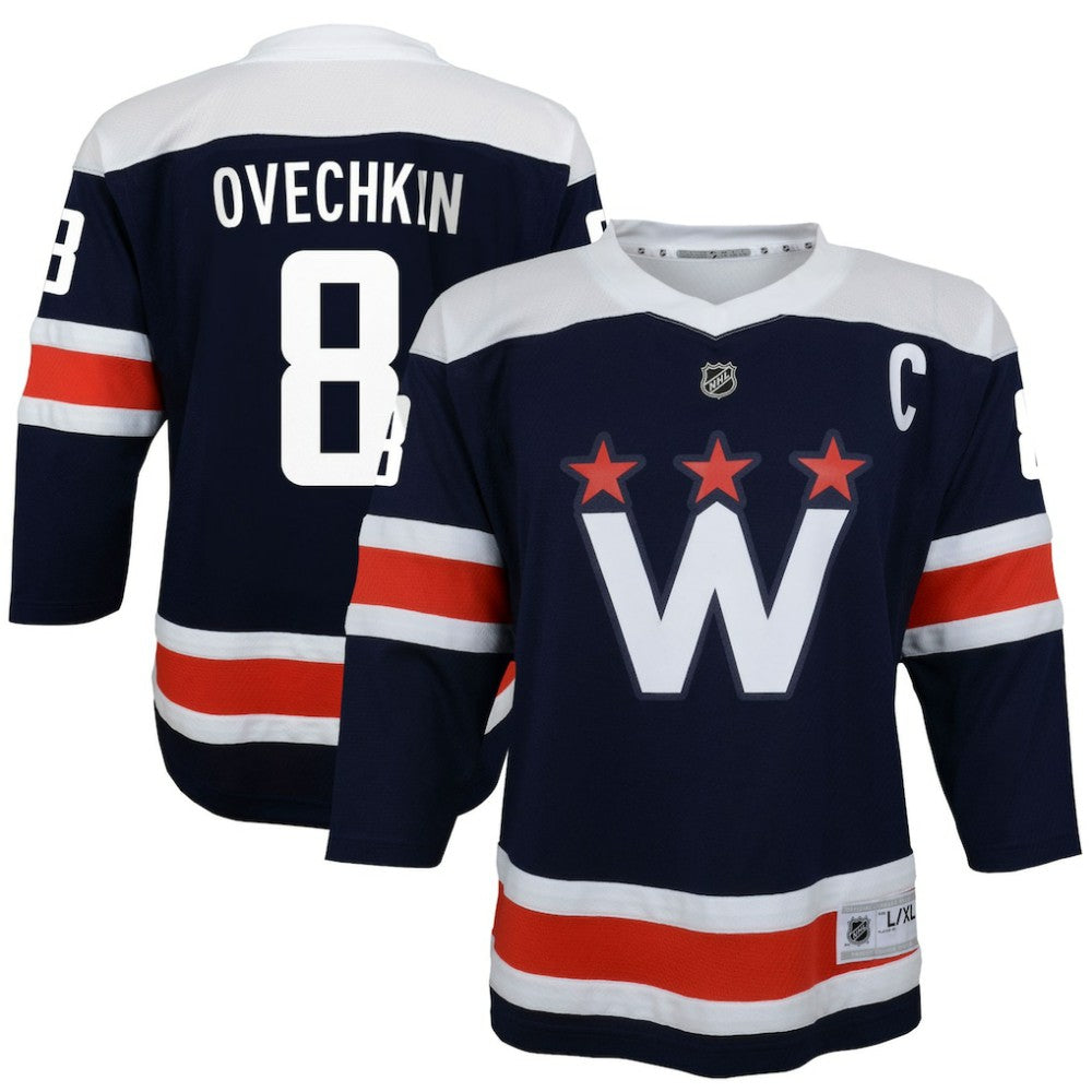Alexander Ovechkin Washington Capitals Youth 2020/21 Alternate Replica Player Jersey Online
