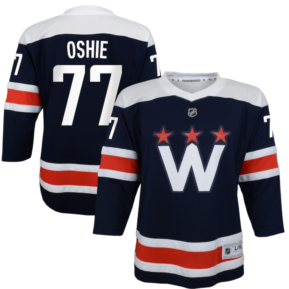 TJ Oshie Washington Capitals Youth 2020/21 Alternate Replica Player Jersey For Sale