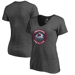 Colorado Avalanche Women's #WeSkateFor V-Neck T-Shirt Online