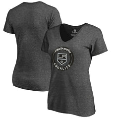 Los Angeles Kings Women's #WeSkateFor V-Neck T-Shirt On Sale