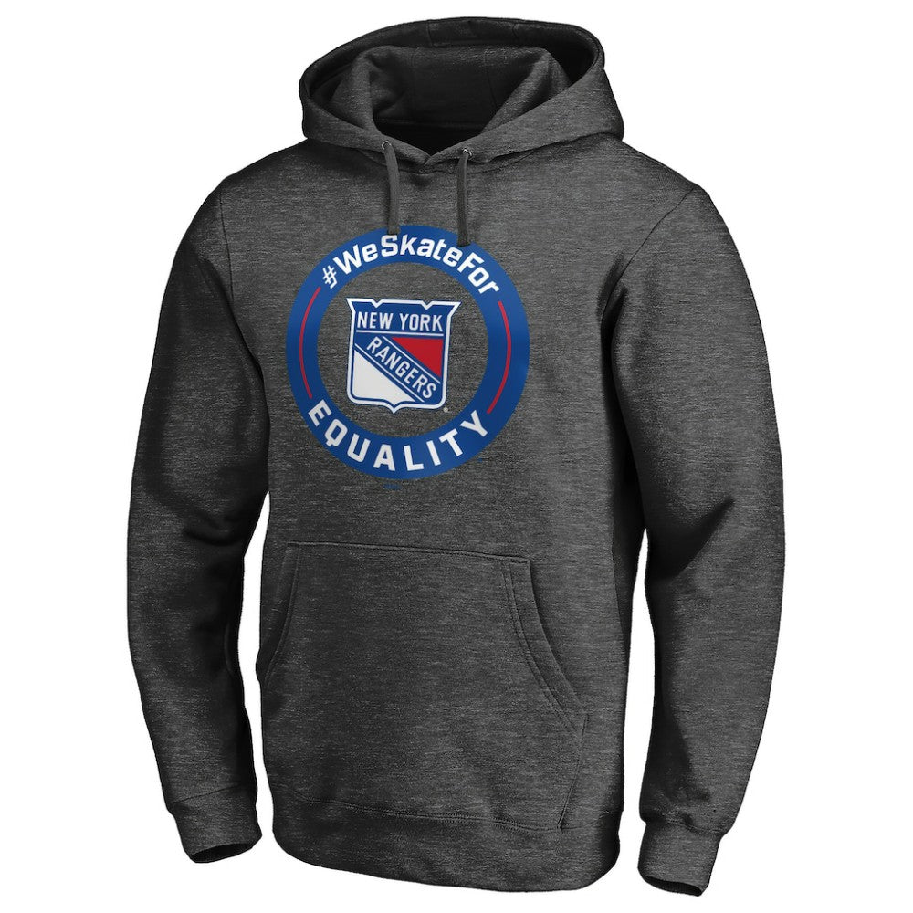 New York Rangers #WeSkateFor Pullover Hoodie Sale
