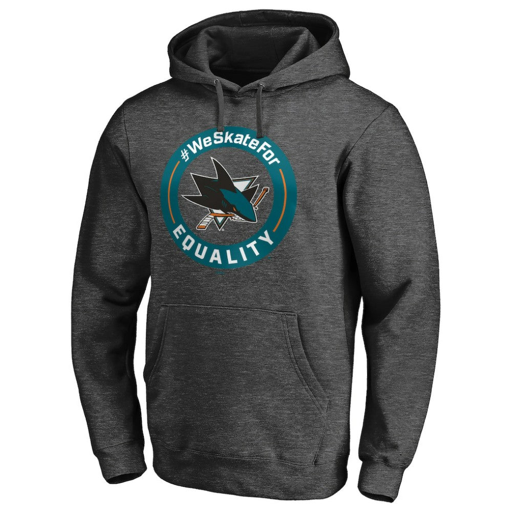 San Jose Sharks #WeSkateFor Pullover Hoodie Discount