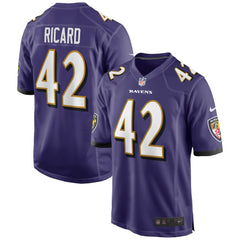 Baltimore Ravens Nike Patrick Ricard  Game Jersey