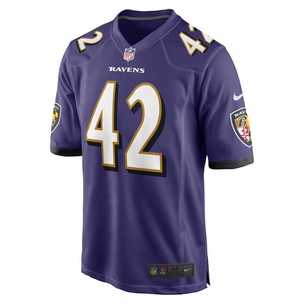 Baltimore Ravens Nike Patrick Ricard  Game Jersey