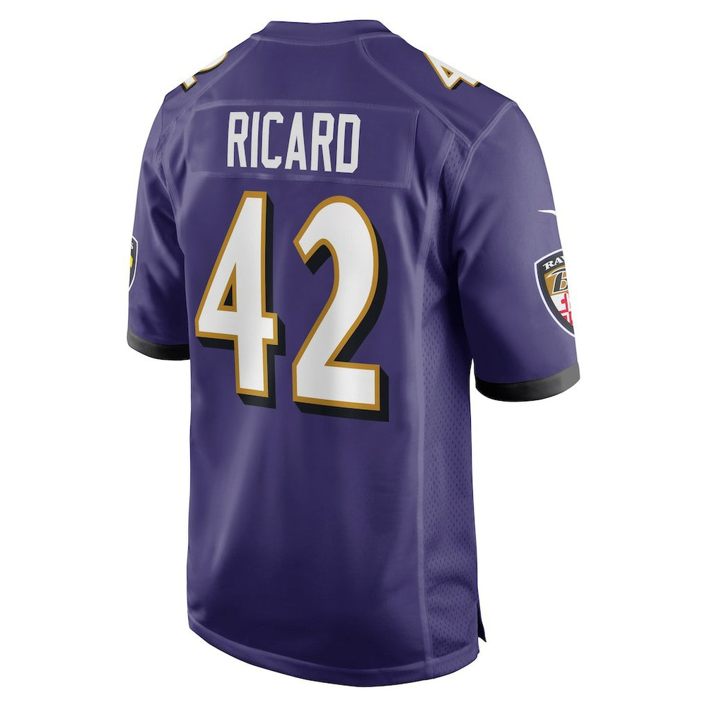 Baltimore Ravens Nike Patrick Ricard  Game Jersey