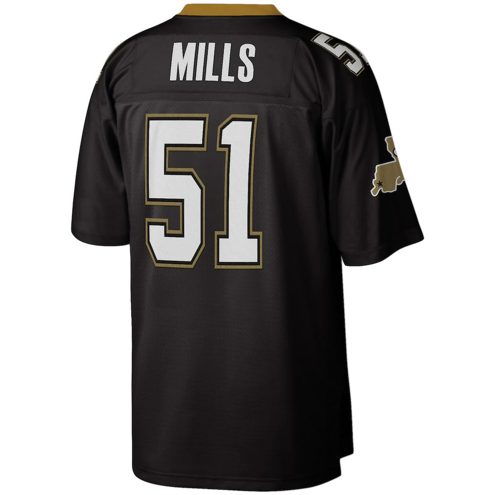 New Orleans Saints Mitchell & Ness Sam Mills  Legacy Replica Jersey