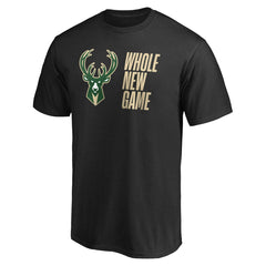 Milwaukee Bucks Whole New Game Team T-Shirt Discount