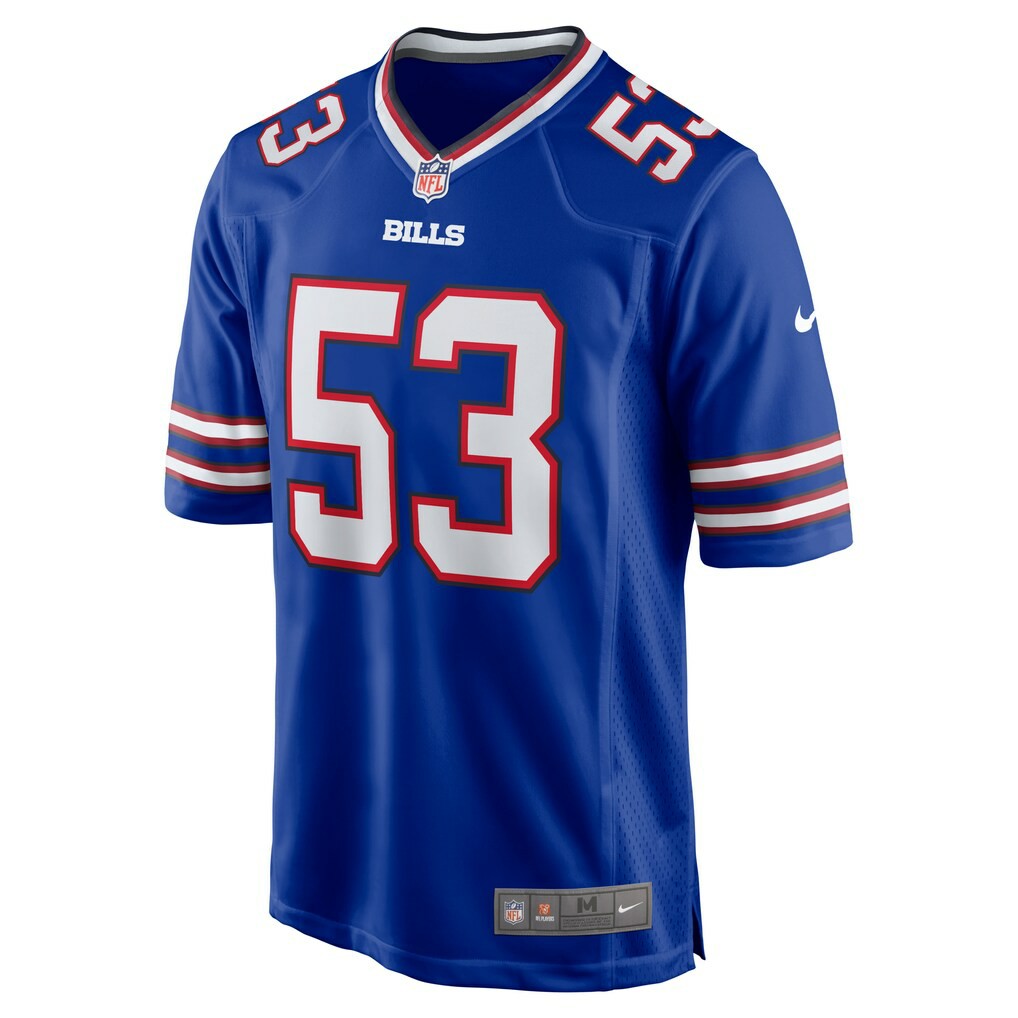 Buffalo Bills Nike Tyrel Dodson  Game Player Jersey
