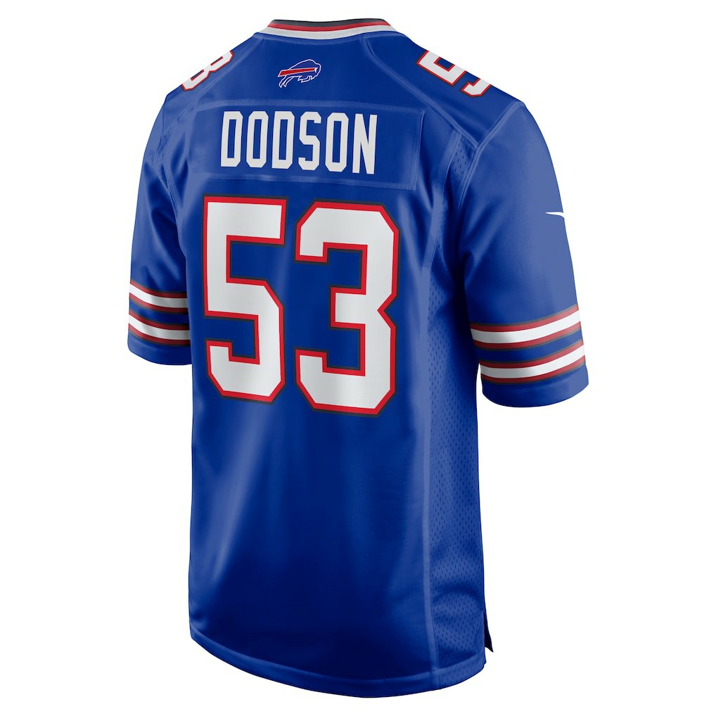 Buffalo Bills Nike Tyrel Dodson  Game Player Jersey