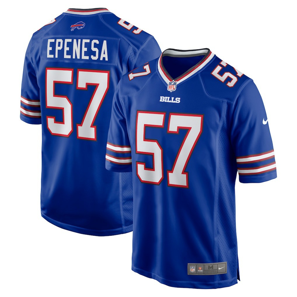 Buffalo Bills Nike A.J. Epenesa  Game Player Jersey