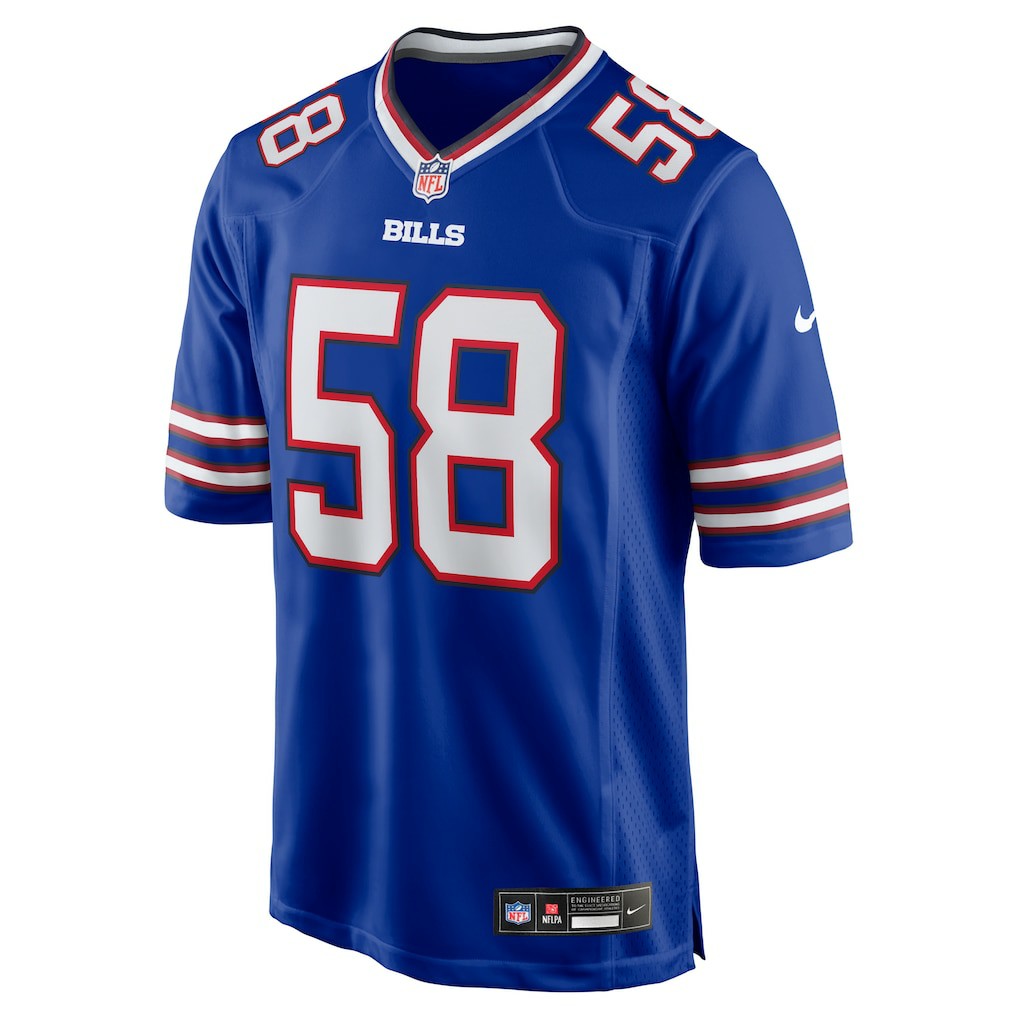 Buffalo Bills Nike Matt Milano  Game Player Jersey