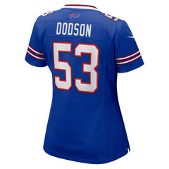 Buffalo Bills Nike Tyrel Dodson  Women's Game Jersey