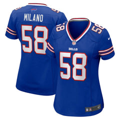 Buffalo Bills Nike Matt Milano  Women's Game Jersey