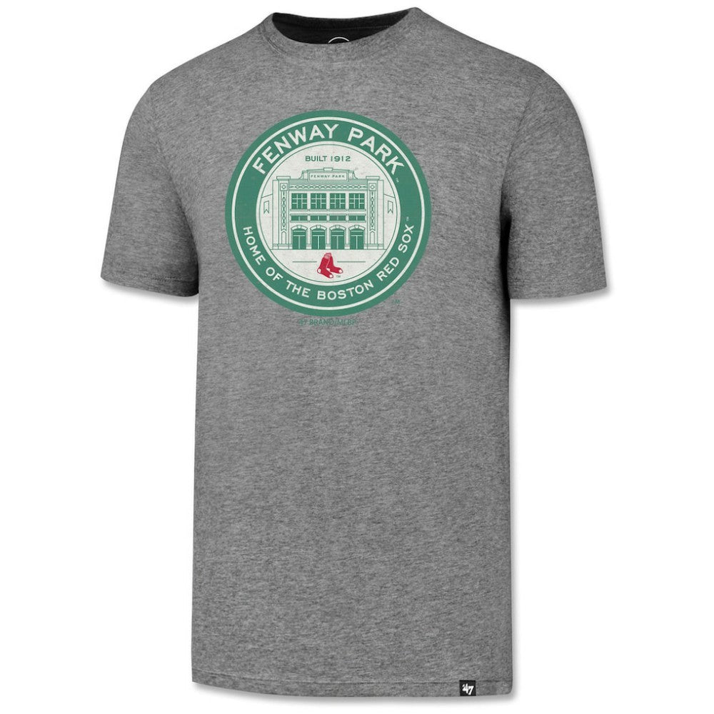 Boston Red Sox '47 Fenway Park Coin Logo Slate Grey T-Shirt | MLB On Sale