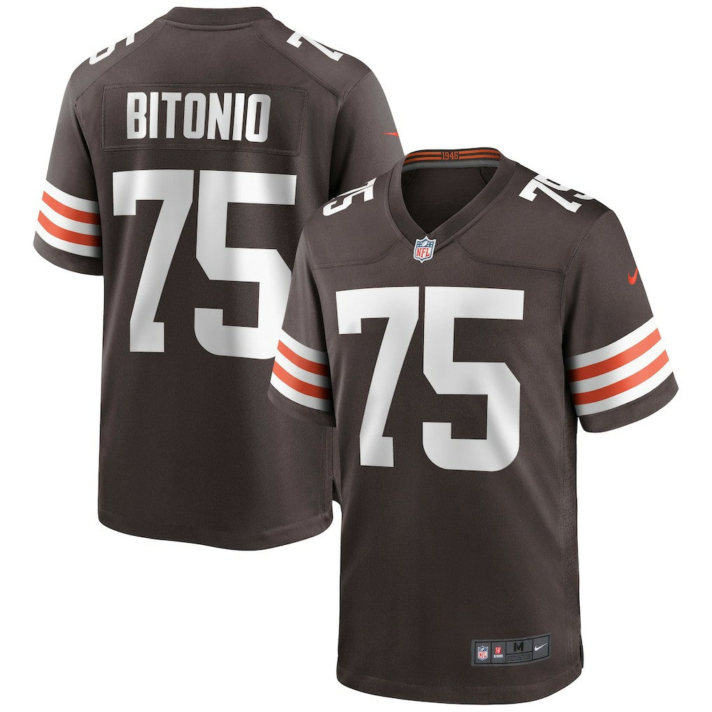 Cleveland Browns Nike Joel Bitonio  Game Jersey