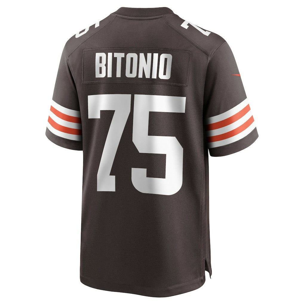 Cleveland Browns Nike Joel Bitonio  Game Jersey