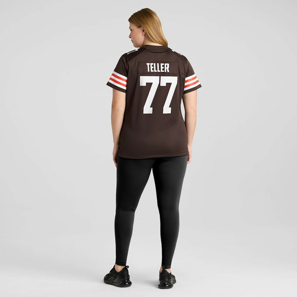 Cleveland Browns Nike Wyatt Teller  Women's Game Jersey