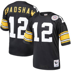 Pittsburgh Steelers Mitchell & Ness Terry Bradshaw  Authentic Throwback Retired Player Jersey