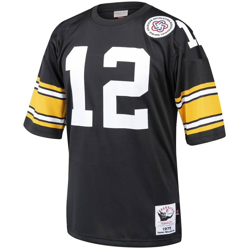 Pittsburgh Steelers Mitchell & Ness Terry Bradshaw  Authentic Throwback Retired Player Jersey