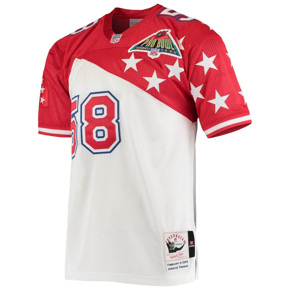 Kansas City Chiefs Mitchell & Ness Derrick Thomas AFC 1995 Pro Bowl Authentic Jersey