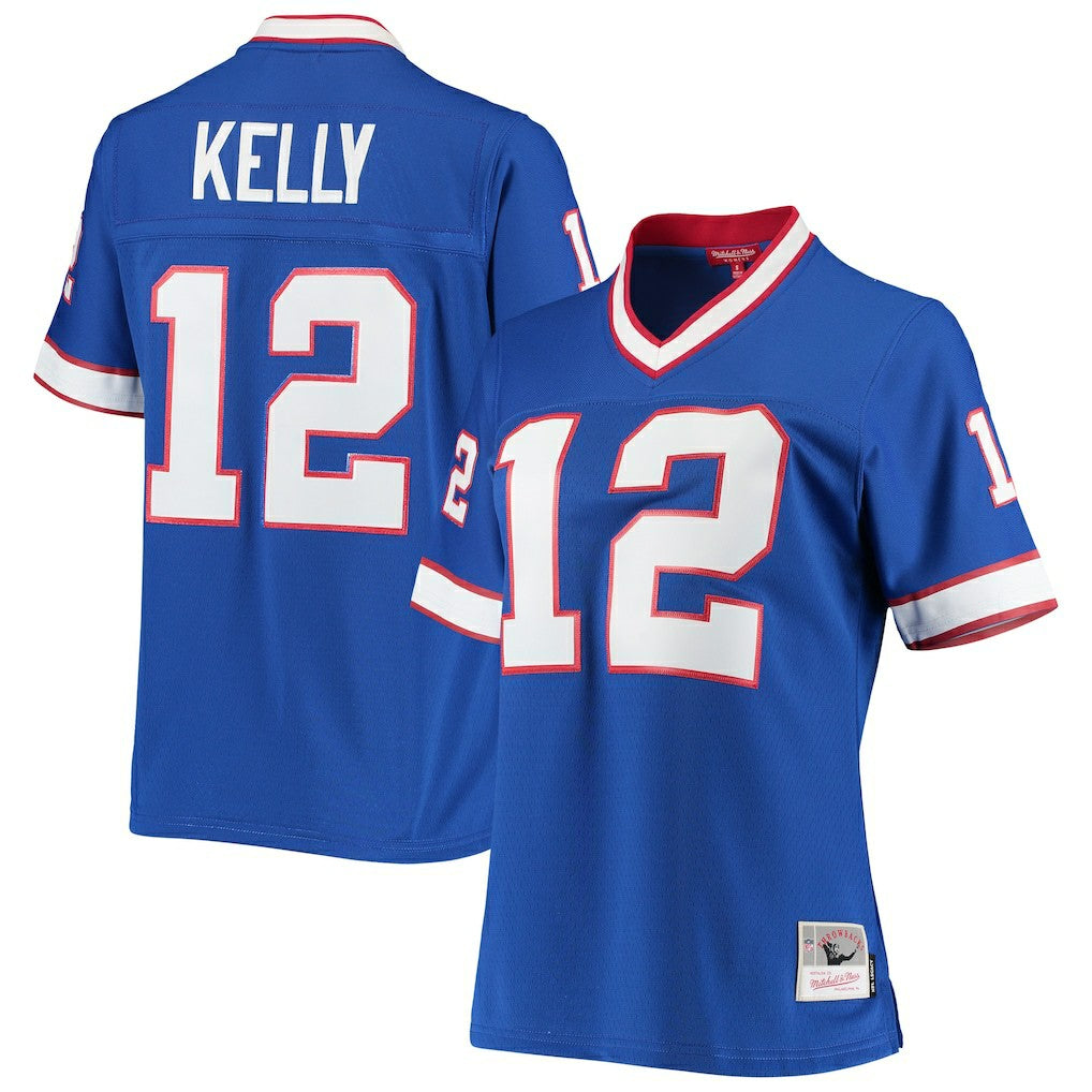 Buffalo Bills Mitchell & Ness Jim Kelly  Women's 1990 Legacy Replica Jersey