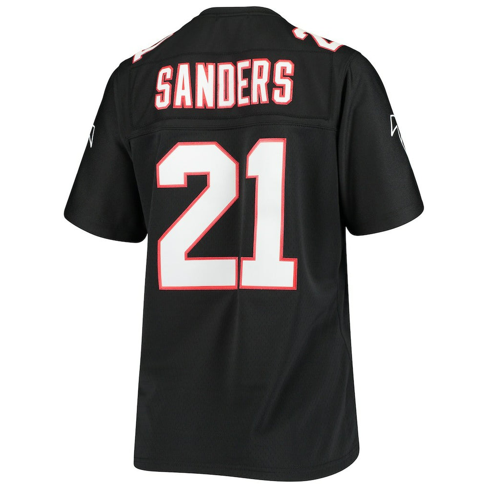 Atlanta Falcons Mitchell & Ness Deion Sanders  Women's Legacy Replica Team Jersey