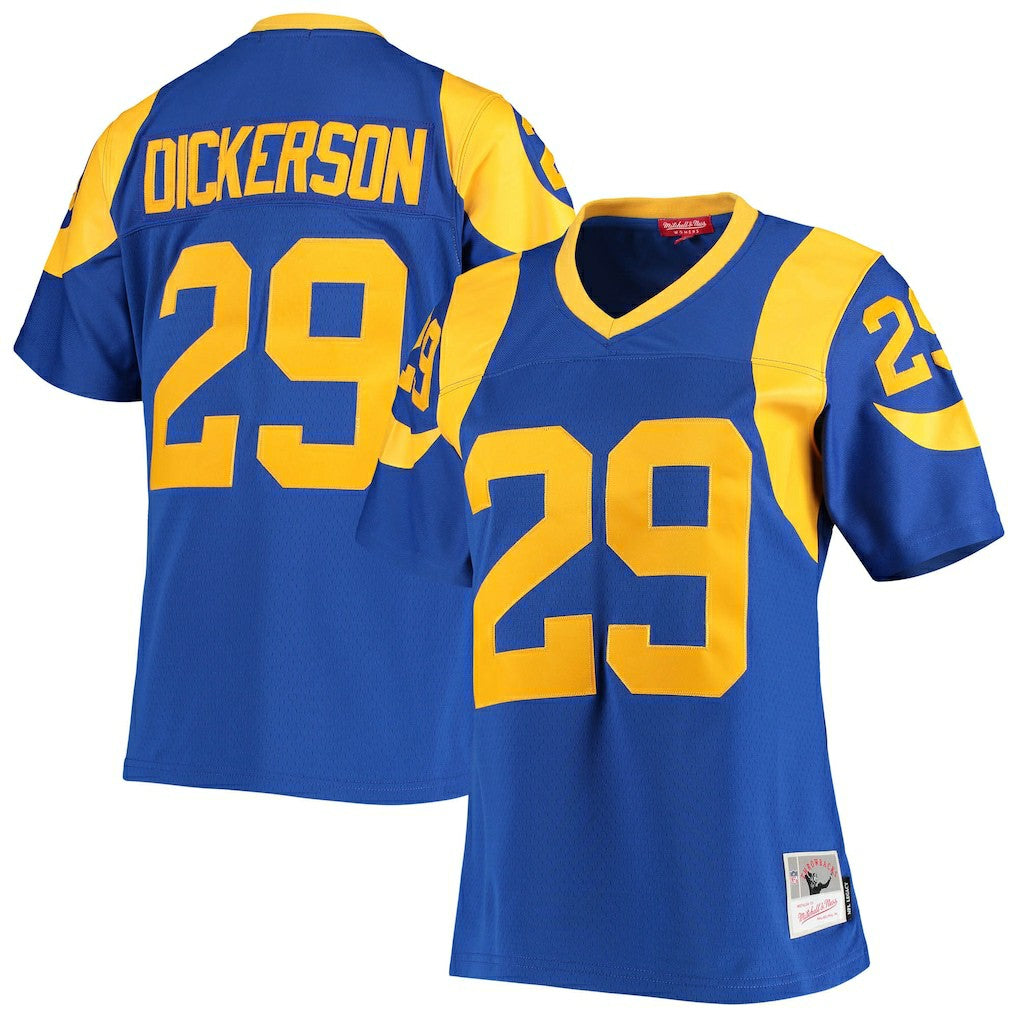 Los Angeles Rams Mitchell & Ness Eric Dickerson  Women's Legacy Replica Team Jersey