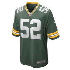 Green Bay Packers Nike Rashan Gary  Game Jersey