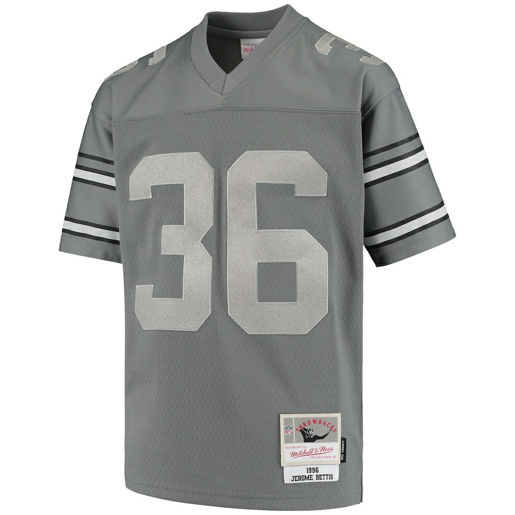 Pittsburgh Steelers Mitchell & Ness Jerome Bettis  Youth 1996 Retired Player Metal Replica Jersey